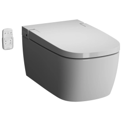 WC lavant suspendu VITRA V-Care Basique, 60 cm, sans bride