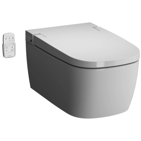 WC lavant suspendu VITRA V-Care Basique, 60 cm, sans bride