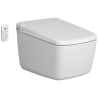 WC lavant suspendu VITRA V-Care Prime, 62 cm, sans bride, pilotable