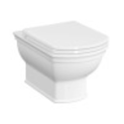 Cuvette WC suspendue VITRA Valarte sans bride, 54 cm
