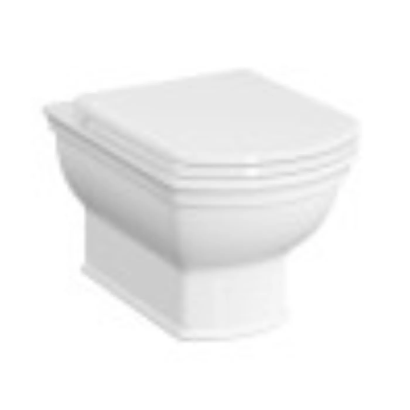 Cuvette WC suspendue VITRA Valarte sans bride, 54 cm