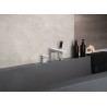 Mitigeur bain-douche 3 trous sur table avec bec PLAZA