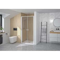 Porte de douche en niche SUPRA 2P