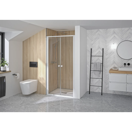 Porte de douche en niche SUPRA 2P
