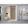Porte de douche en niche SUPRA 2P