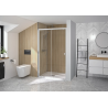Porte de douche en niche SUPRA C