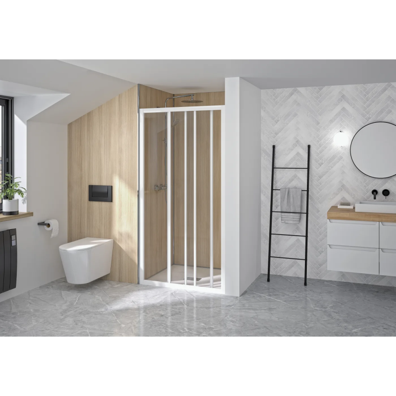 Porte de douche en niche Supra 3V