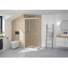 Porte de douche avec retour Supra A