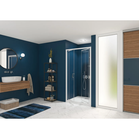 Porte de douche en niche SMART EXPRESS 2P