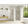 Porte de douche en niche SMART DESIGN 2P avec seuil