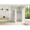 Porte de douche en niche SMART DESIGN 2P avec seuil