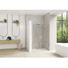 Porte de douche en niche SMART DESIGN S XXL sans seuil