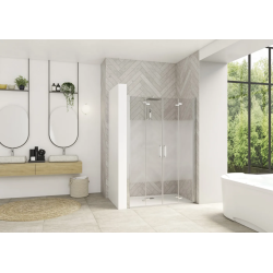 Porte de douche en niche SMART DESIGN S XXL sans seuil