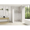 Porte de douche en niche SMART DESIGN S XXL sans seuil