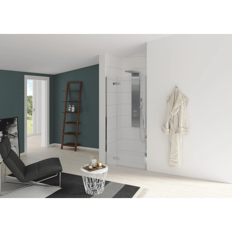 Porte de douche en niche KINESTYLE P
