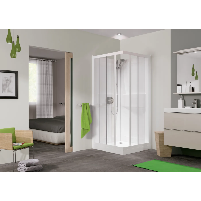 Cabine de douche KINEPRIME 100 angle / C angle