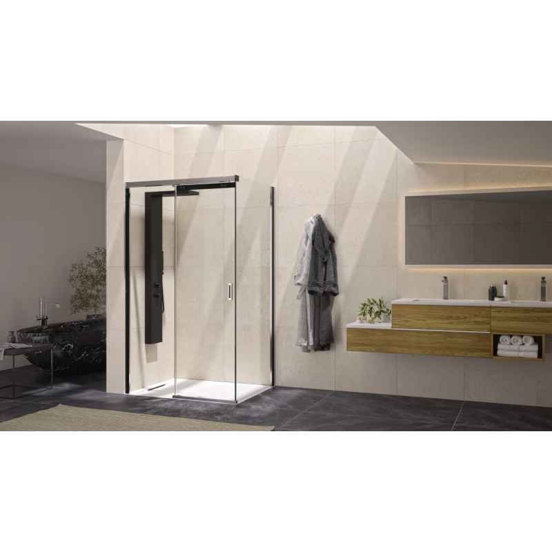 Porte de douche avec retour Flat C+F