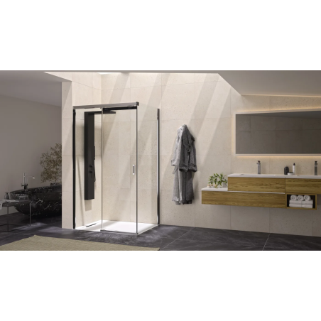 Porte de douche avec retour Flat C+F