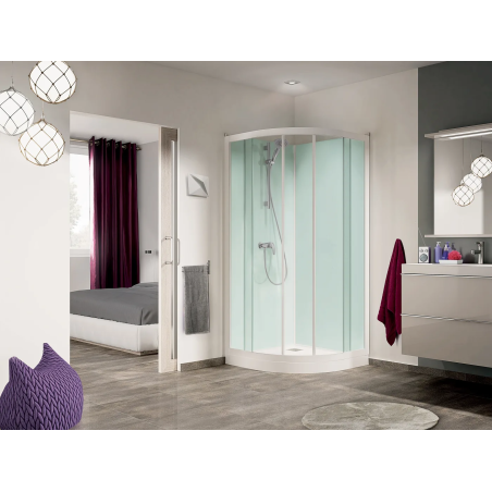 Cabine de douche KINEPRIME GLASS R80 et R90