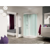 Cabine de douche KINEPRIME GLASS R80 et R90