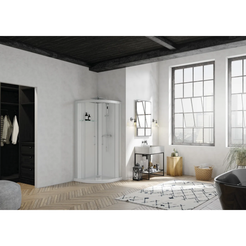 Cabine de douche BROOKLYN R90