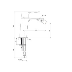 Mitigeur bidet VENTI