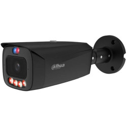 DAHUA Tube IP noir - 4 MP - FF 2.8 mm IR 50 m - Smart Dual Light - TiOC PRO - *
