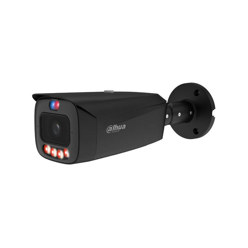 DAHUA Tube IP noir - 4 MP - FF 2.8 mm IR 50 m - Smart Dual Light - TiOC PRO - *