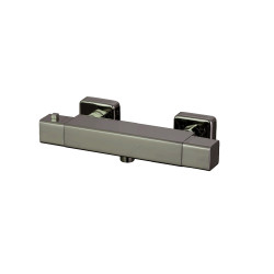 Mitigeur douche thermostatique PLAZA PVD gun métal