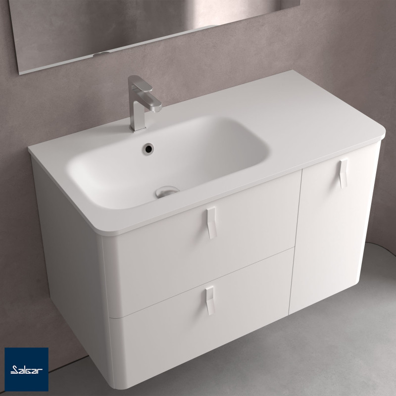 Vasque Uniiq coquette droite - 2 configurations