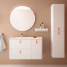 Vasque Uniiq coquette droite - 2 configurations