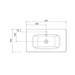 Plan Vasque Uniiq #1 - 2 dimensions