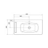Plan Vasque Uniiq porte-serviette - 4 configurations