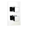 Mitigeur douche thermostatique encastré carré PLAZA