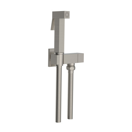 Minikit douchette carrée à gâchette gris acier