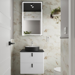 Meuble UNIIQ 2 tiroirs - 60 à 80 cm, 15 coloris