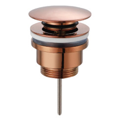 Vidage de lavabo type clic clac sans trop plein, réf. 854GR