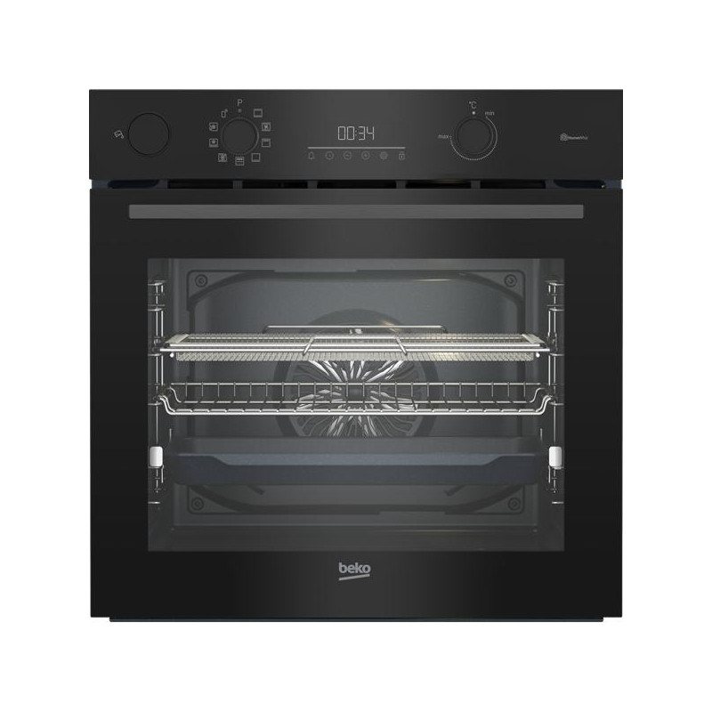 BEKO Four pyrolyse | Chaleur pulsée 3D | Vapeur Assist | AirFry | FlexiCrisp *