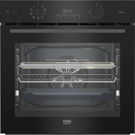 BEKO Four pyrolyse | Chaleur pulsée 3D | Vapeur Assist | AirFry | FlexiCrisp *
