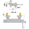 Mitigeur thermostatique de douche access