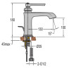 Mitigeur lavabo LADY'S