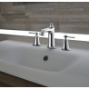 Mélangeur lavabo 3 trous sur table LADY'S