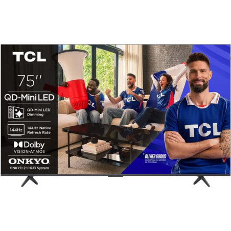 TCL TV QD Mini-LED 4K - 75P8L