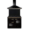 FALCON Pack Piano de cuisson + hotte + crédence CLDLO110DFPGBL/AB-FP