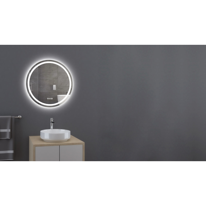 Miroir LED Ambiance rond