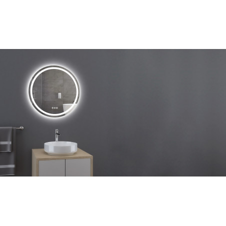 Miroir LED Ambiance rond