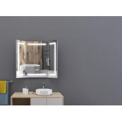 Miroir LED Triptyque