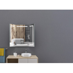 Miroir LED Triptyque