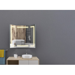 Miroir LED Triptyque