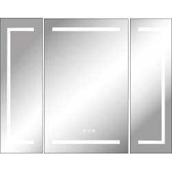 Miroir LED Triptyque